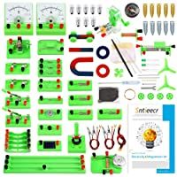 Sntieecr Kit de Circuito Eléctrico de Física Stem- Kits de Educación de Magnetismo de Electricidad Científica para…